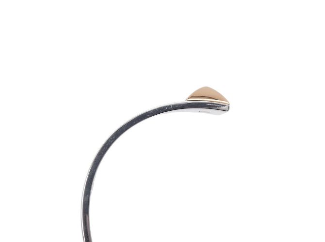 Pulseira charm em ouro rosa 18K e prata Hermès - vista 5