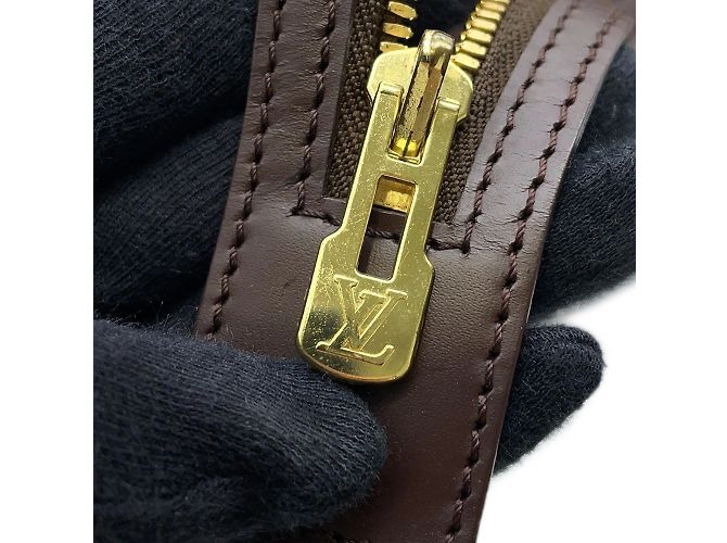Borsa Tote Chelsea Damier Ebene Louis Vuitton Rosso - vista 10