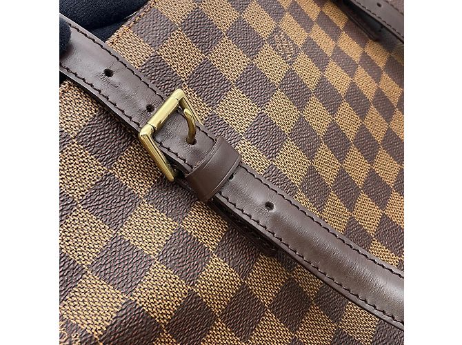 Borsa Tote Chelsea Damier Ebene Louis Vuitton Rosso - vista 7