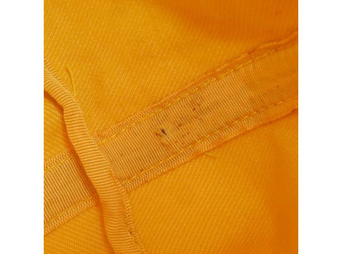 Céline Borsa tote Celine Macadam in tela gialla Giallo - vista 12