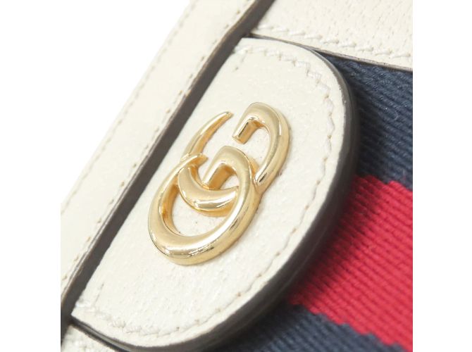 Gucci Ophidia Sherry Line Leder Schultertasche - Ansicht 15