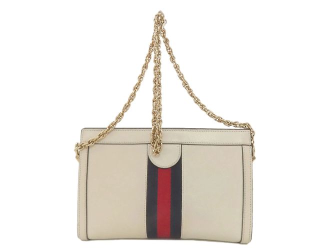 Gucci Ophidia Sherry Line Leder Schultertasche - Ansicht 2