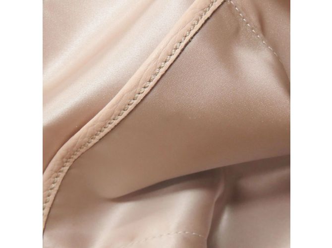 Tod's rosa Leder Beuteltasche mit Kordelzug Pink - Ansicht 11