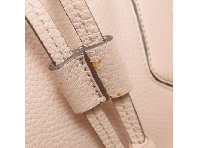 Tod's rosa Leder Beuteltasche mit Kordelzug Pink - Ansicht 16
