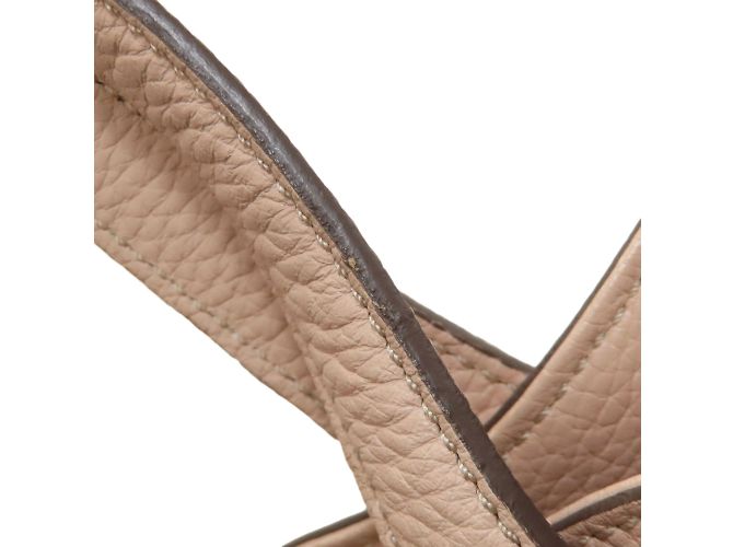 Tod's rosa Leder Beuteltasche mit Kordelzug Pink - Ansicht 24