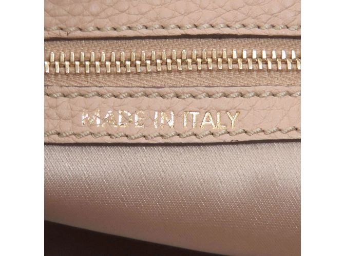 Tod's rosa Leder Beuteltasche mit Kordelzug Pink - Ansicht 8
