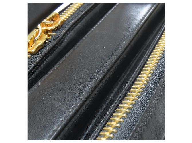 Borsa da lavoro Chanel Matelassé con hardware dorato Nero - vista 20