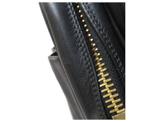 Borsa da lavoro Chanel Matelassé con hardware dorato Nero - vista 21