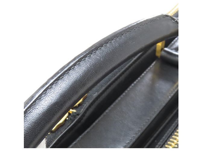 Borsa da lavoro Chanel Matelassé con hardware dorato Nero - vista 24