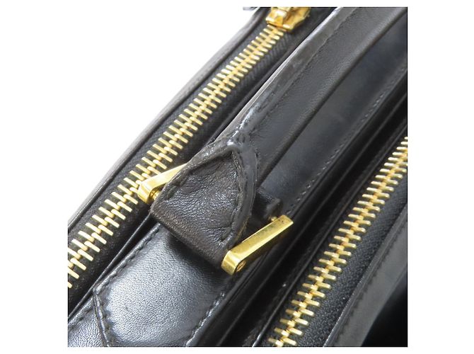 Borsa da lavoro Chanel Matelassé con hardware dorato Nero - vista 25