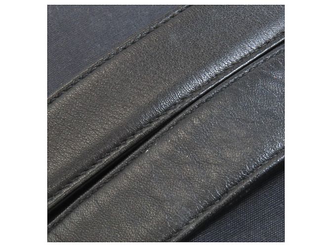 Borsa da lavoro Chanel Matelassé con hardware dorato Nero - vista 26