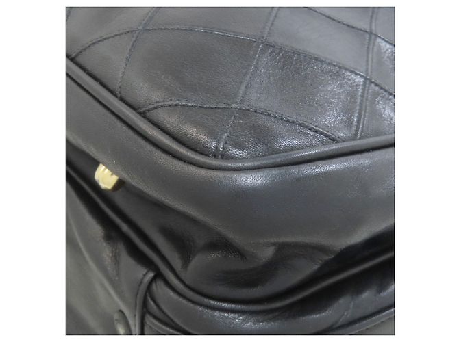Borsa da lavoro Chanel Matelassé con hardware dorato Nero - vista 30