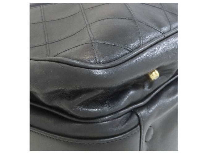 Borsa da lavoro Chanel Matelassé con hardware dorato Nero - vista 31