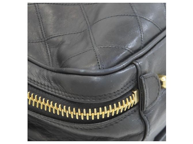Borsa da lavoro Chanel Matelassé con hardware dorato Nero - vista 33