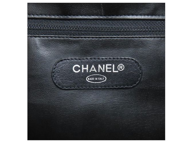 Borsa da lavoro Chanel Matelassé con hardware dorato Nero - vista 7