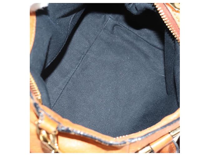 Chloé Borsa a mano in pelle Chloe Ethel Marrone - vista 5