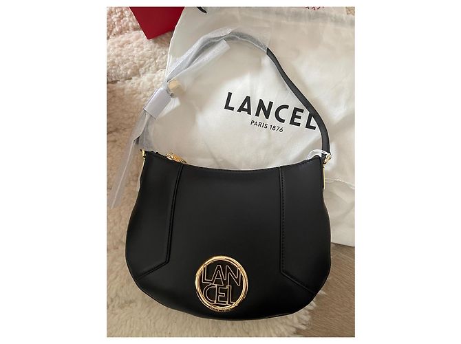 Borsa a spalla Lancel in pelle nera Nero - vista 2