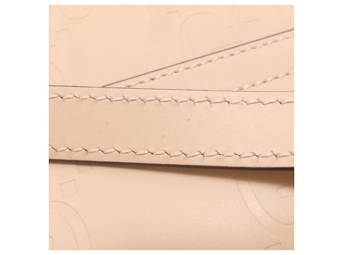 Borsa a Spalla Super Mini GG Signature Shima di Gucci Beige - vista 10