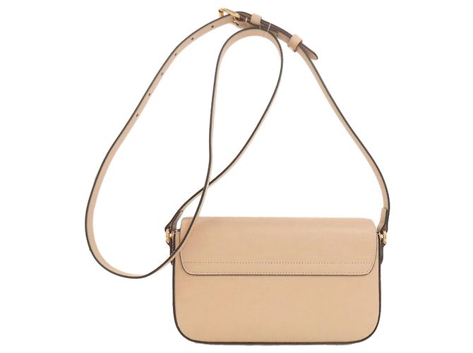 Borsa a Spalla Super Mini GG Signature Shima di Gucci Beige - vista 2