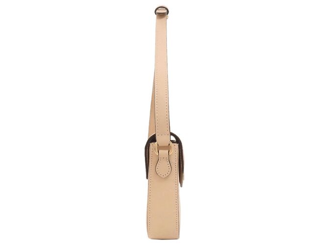 Borsa a Spalla Super Mini GG Signature Shima di Gucci Beige - vista 3