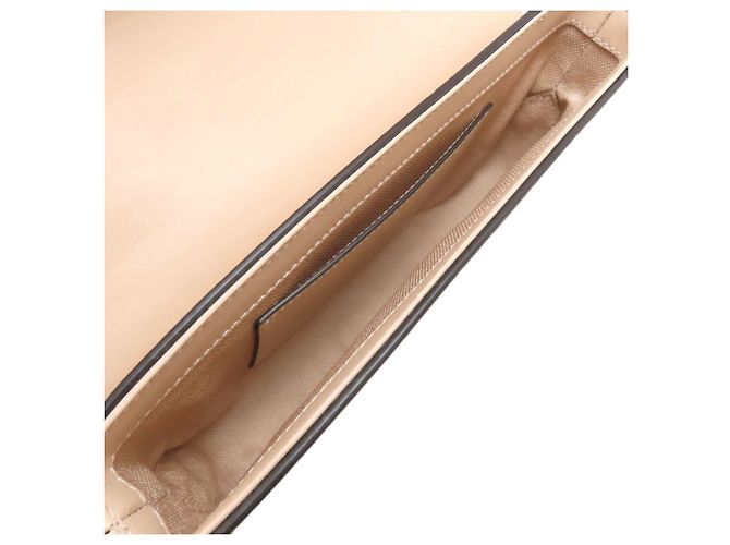 Borsa a Spalla Super Mini GG Signature Shima di Gucci Beige - vista 5