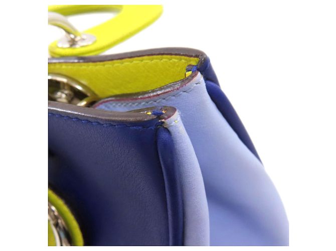 Borsa 2 in 1 Diorissimo di Christian Dior Blu Verde - vista 11
