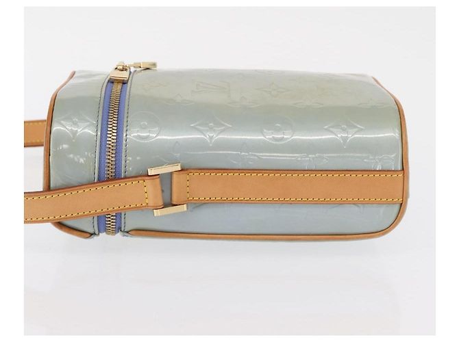 Louis Vuitton Sullivan Monogram Vernis Vertical Blu - vista 4