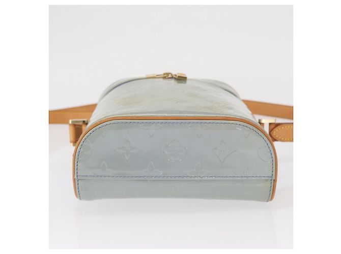 Louis Vuitton Sullivan Monogram Vernis Vertical Blu - vista 5