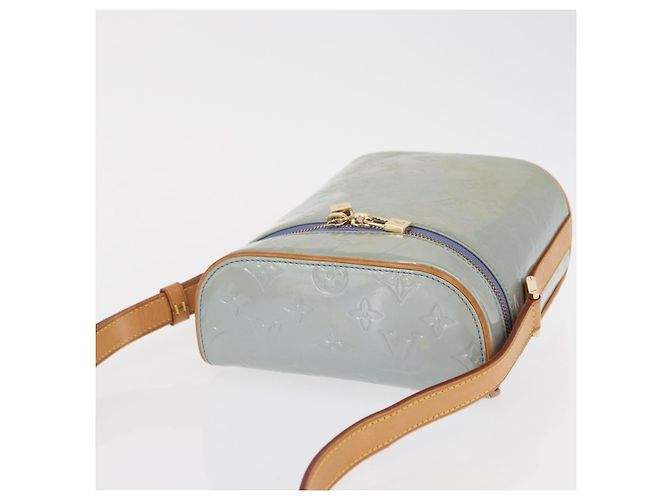 Louis Vuitton Sullivan Monogram Vernis Vertical Blu - vista 6