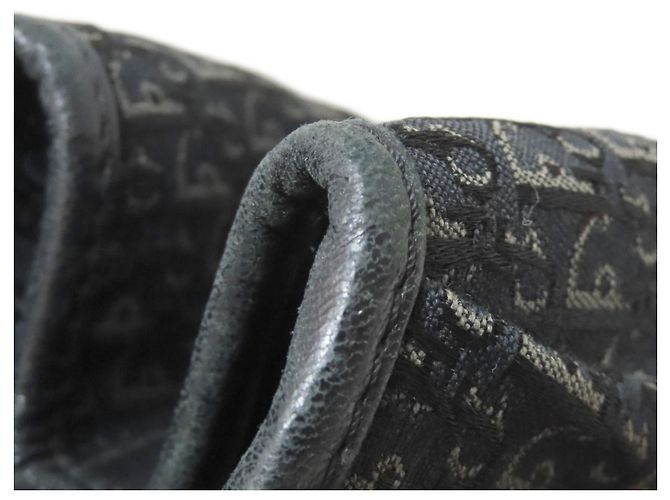 Borsa tote con stampa Trotter Christian Dior Nero - vista 12