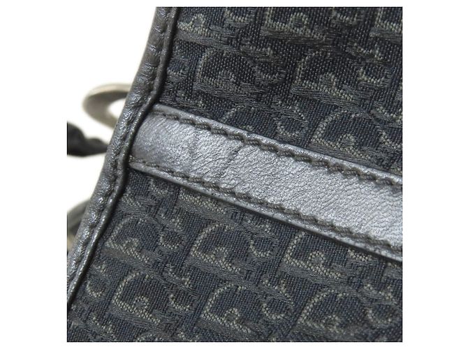 Borsa tote con stampa Trotter Christian Dior Nero - vista 13
