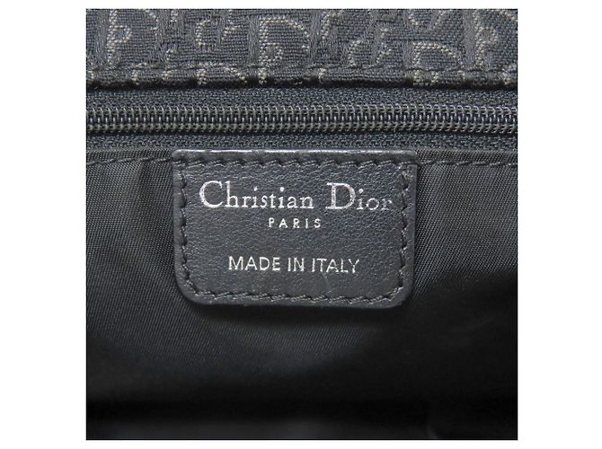 Borsa tote con stampa Trotter Christian Dior Nero - vista 6