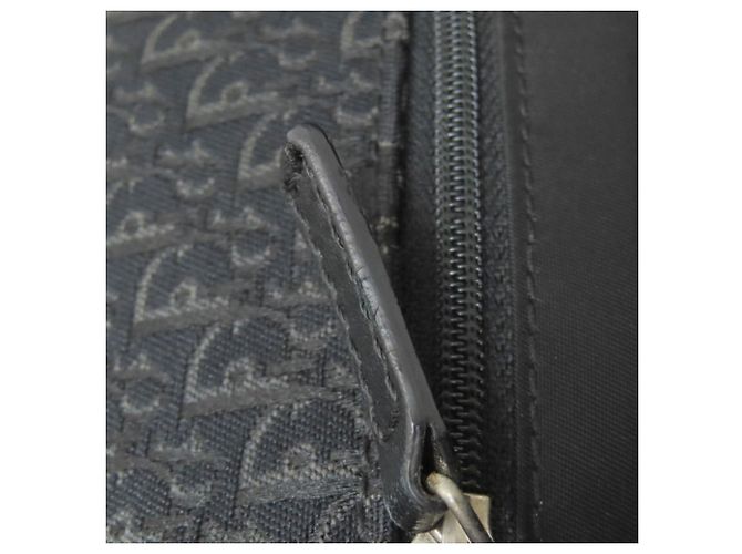 Borsa tote con stampa Trotter Christian Dior Nero - vista 9
