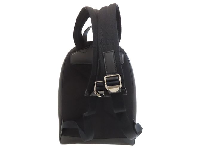 Zaino in pelle di vitello Burberry per donne Nero - vista 2