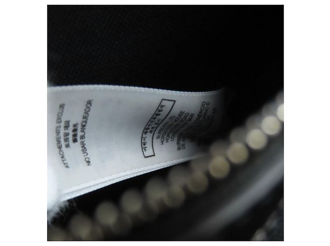 Zaino in pelle di vitello Burberry per donne Nero - vista 7