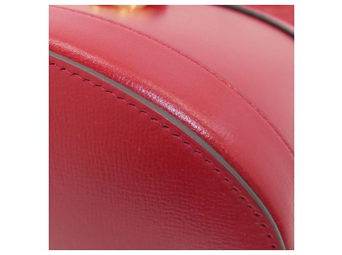 Borsa a secchiello Horsebit 602118 di Gucci Rosso - vista 16