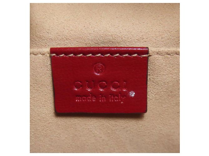 Borsa a secchiello Horsebit 602118 di Gucci Rosso - vista 6