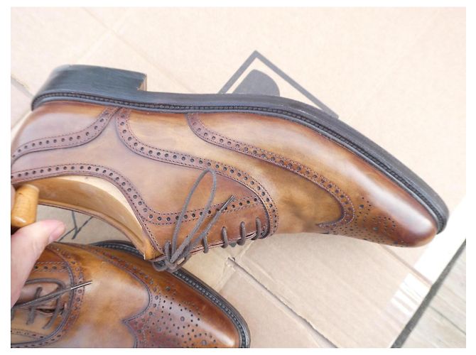 Autre Marque Scarpe derby Campanile 9/5 43,5 senza forme Marrone chiaro - vista 10