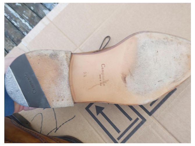 Autre Marque Scarpe derby Campanile 9/5 43,5 senza forme Marrone chiaro - vista 11