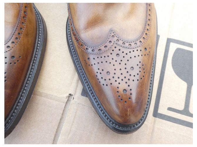Autre Marque Scarpe derby Campanile 9/5 43,5 senza forme Marrone chiaro - vista 3