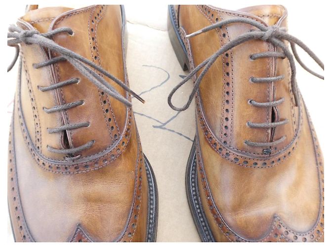 Autre Marque Scarpe derby Campanile 9/5 43,5 senza forme Marrone chiaro - vista 4