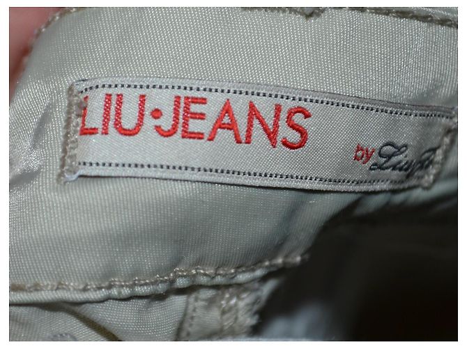 Liu.Jo Pantalones pitillo Liu Jo beige - vista 3