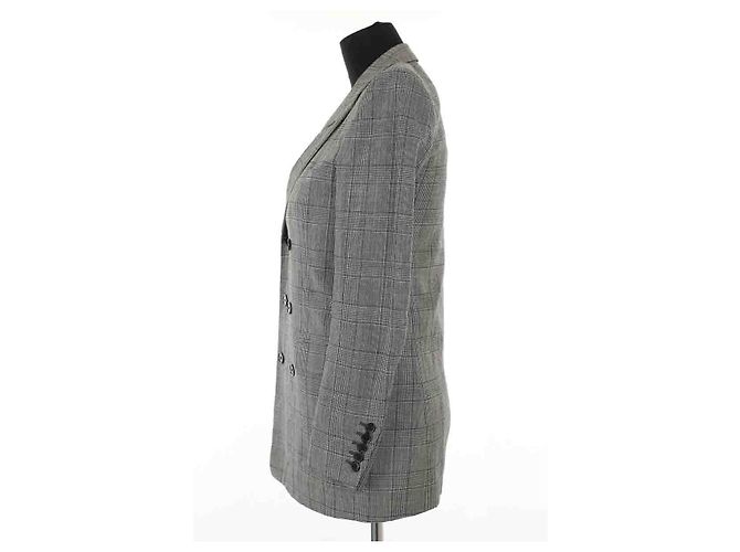 Saint Laurent Blazer de lana gris - vista 3