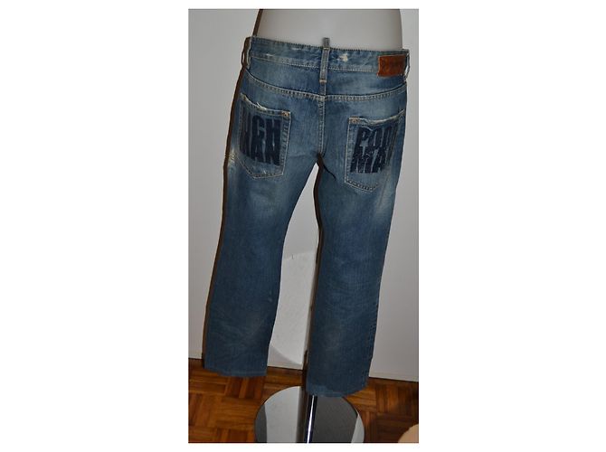 Jeans boyfriend Dsquared2 en denim azul - vista 3