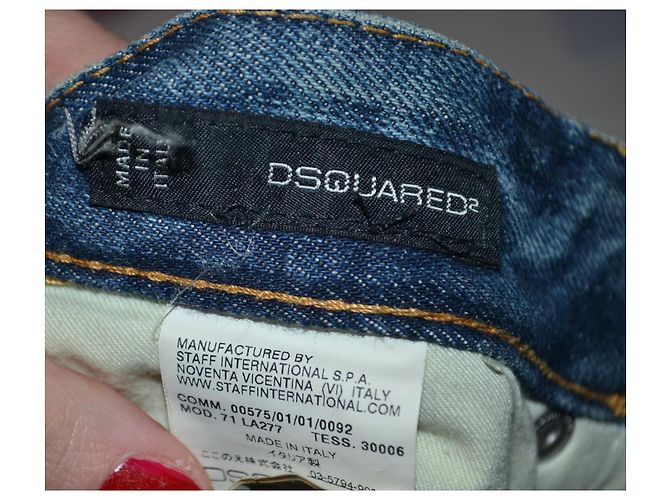 Jeans boyfriend Dsquared2 en denim azul - vista 6