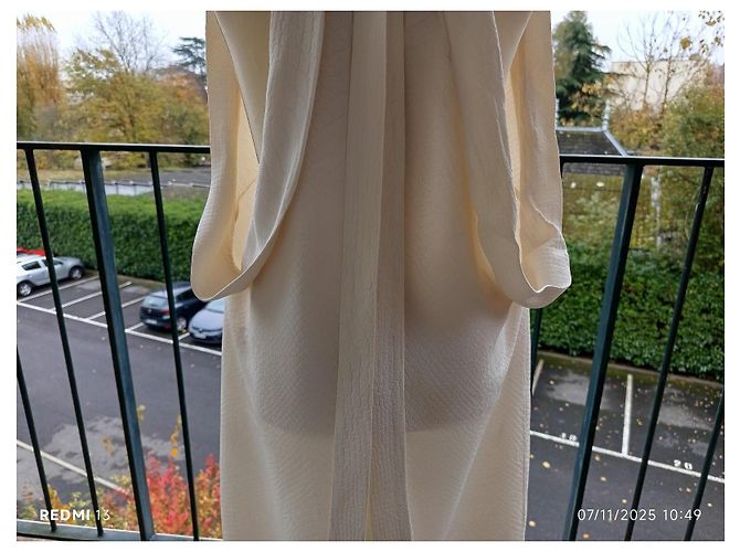 Stella Mc Cartney Vestido Stella McCartney Blanco de Rayón - vista 8