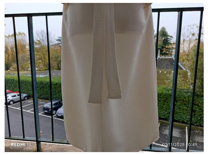Stella Mc Cartney Vestido Stella McCartney Blanco de Rayón - vista 9
