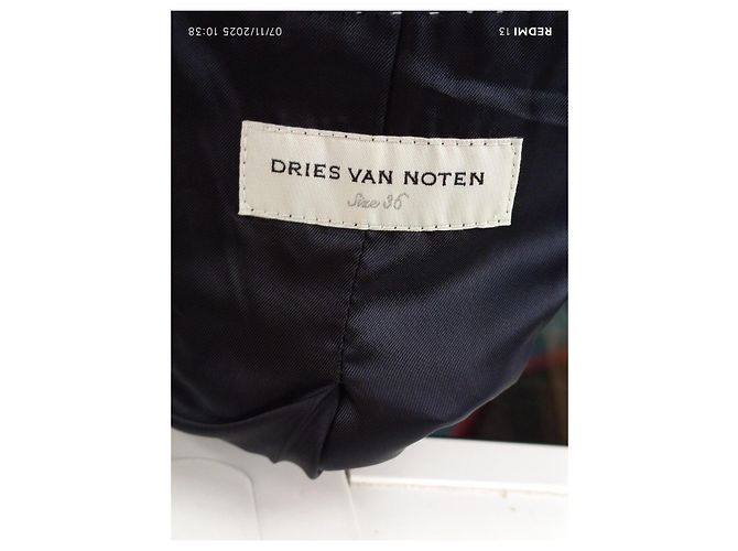 Dries Van Noten Jacke Schwarz Schlangenoptik - Ansicht 9