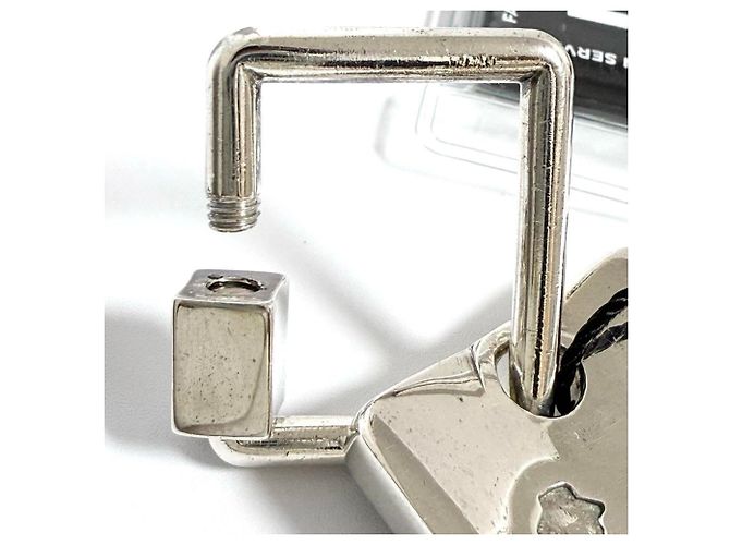 Portachiavi in argento Chanel Metallico - vista 3