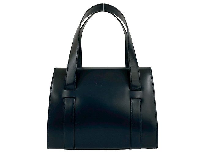 Céline Borsa 2 in 1 in pelle di vitello Celine Blu - vista 4